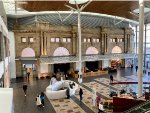 Former Aberdeen Station facade forming one side of Union Square shopping centre